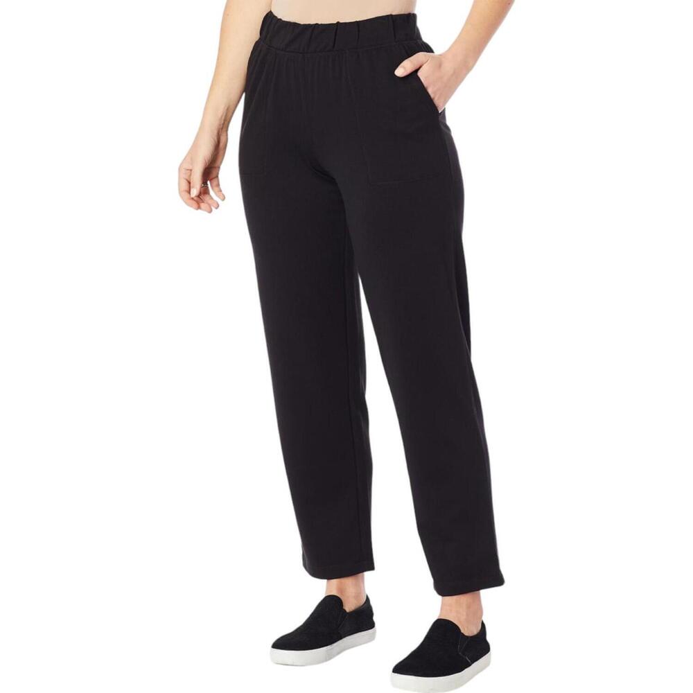 Comfort Code Baby French Terry Lounge Pant Black - Regular